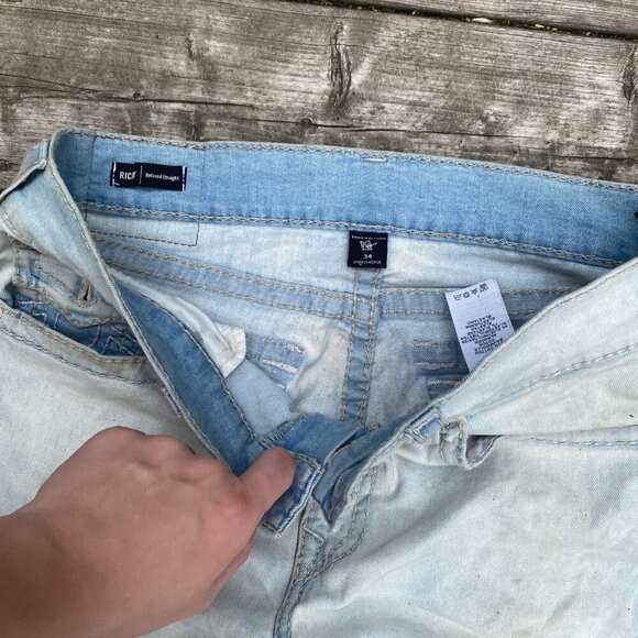 True Religion Jeans Size 34 RICKY BIG T Blue - Picture 6 of 6